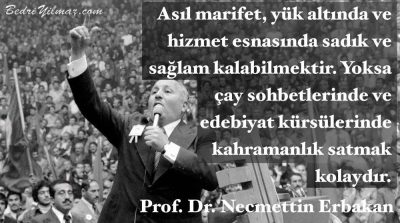 Marifet – Prof. Dr. Necmettin Erbakan