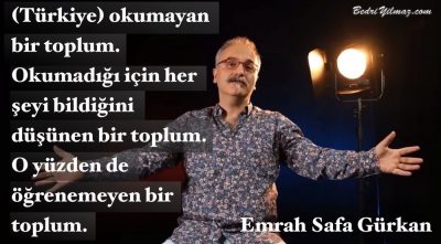 Okumayan Toplum – Emrah Safa Gürkan