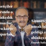 Siyasetçiler – Emrah Safa Gürkan