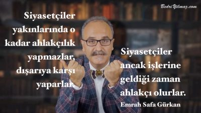 Siyasetçiler – Emrah Safa Gürkan