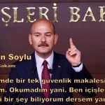 İçişleri – Süleyman Soylu