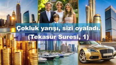 Kuran Ayeti: Tekasür Suresi, 1