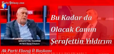 Bu Kadar da Olacak Canım – Şerafettin Yıldırım