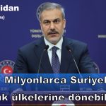 Suriyeliler – Hakan Fidan