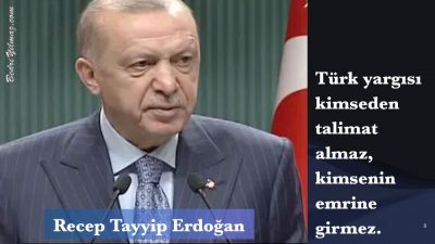 Talimat – Recep Tayyip Erdoğan