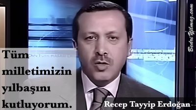 Yılbaşı Kutlaması – Recep Tayyip Erdoğan