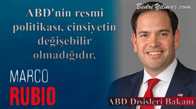 Değişebilir Cinsiyet – Marco Rubio